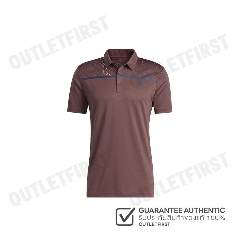 ADIDAS รุ่น CORE CHEST-PRINT GOLF POLO SHIRT CODE: HF9155 เสื้อโปโล เสื้อแขนสั้น เสื้อโปโลผู้ชาย