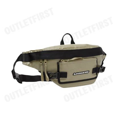 LACOSTE รุ่น  MEN'S LOGO PRINT BELT BAG CODE: NH4147SB M21 กระเป๋าคาดเอว กระเป๋าคาดอก กระเป๋าผู้ชาย
