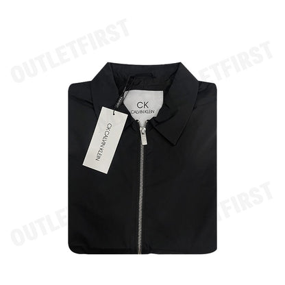 CK CALVIN KLEIN TWILL NYLON BOMBER JACKET