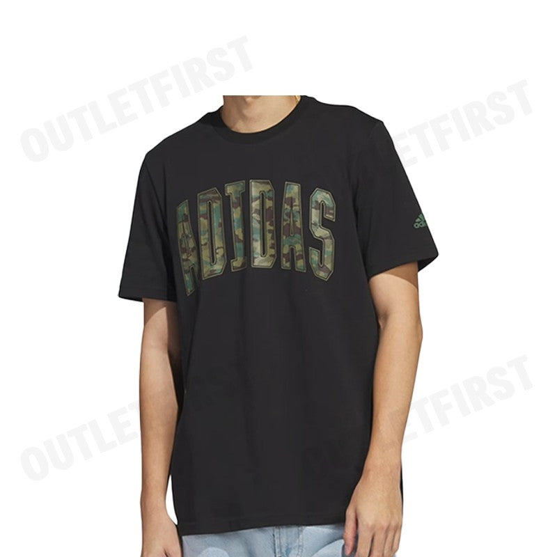 ADIDAS รุ่น  CAMO BADGE OF SPORT GRAPHIC TEE CODE: HS3213 เสื้อยืดคอกลม เสื้อยืดผู้ชาย เสื้อคอกลมผู้ชาย