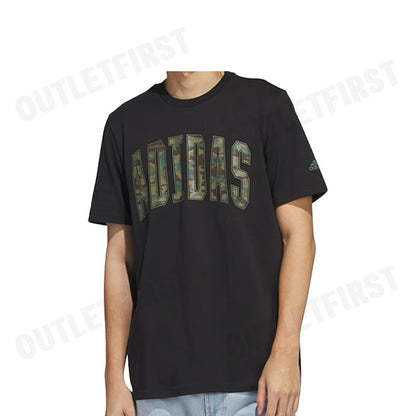 ADIDAS รุ่น  CAMO BADGE OF SPORT GRAPHIC TEE CODE: HS3213 เสื้อยืดคอกลม เสื้อยืดผู้ชาย เสื้อคอกลมผู้ชาย