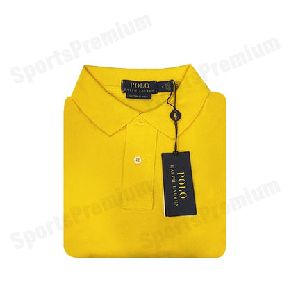 POLO RALPH LAUREN รุ่น  CUSTOM SLIM FIT POLO CODE: 710675974155 เสื้อโปโล เสื้อผู้ชาย เสื้อคอปก
