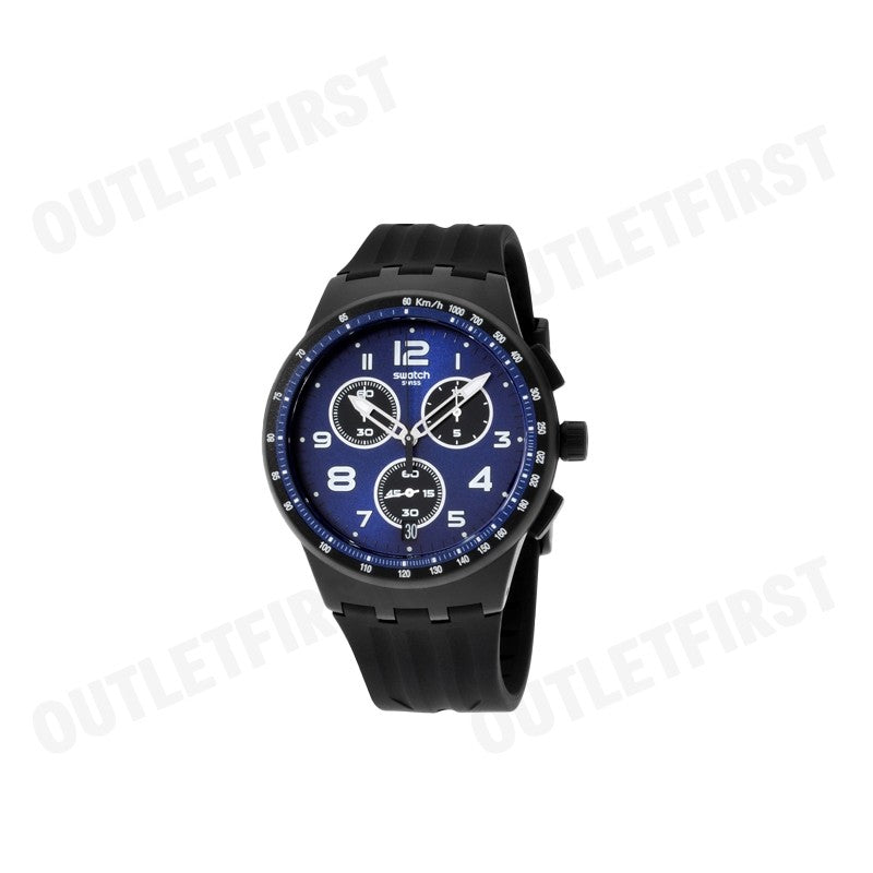 SWATCH รุ่น  NITESPEED CHRONOGRAPH CODE: SUSB402 นาฬิกาข้อมือ นาฬิกาผู้ชาย นาฬิกาแฟชั่น