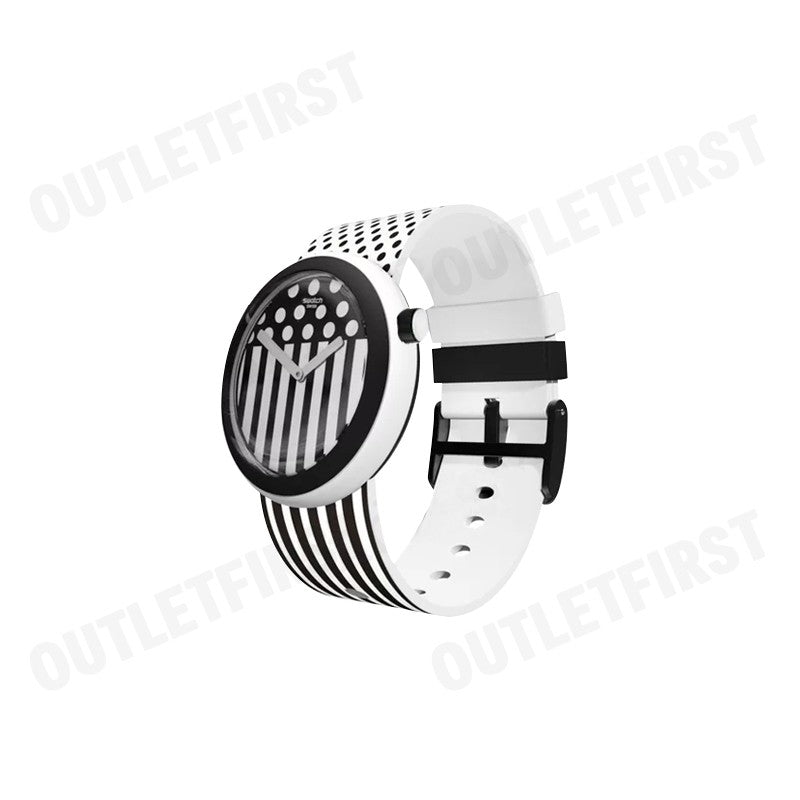 SWATCH รุ่น  POPDANCING CODE: PNW101 นาฬิกาข้อมือ นาฬิกาผู้ชาย นาฬิกาแฟชั่น