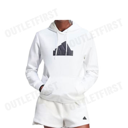 ADIDAS  รุ่น FUTURE ICOND BADGE OF SPORT BOMBER HOODIE CODE : IM4875 เสื้อแขนยาวมีฮู้ด เสื้อกันหนาว เสื้อแขนยาว