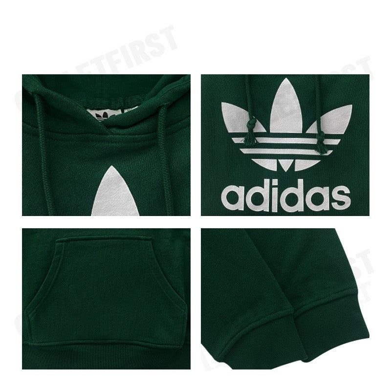 ADIDAS รุ่น TREFOIL HOODIE CODE : IB7433  เสื้อฮู้ดแขนยาว เสื้อกันหนาว เสื้อเเขนยาว