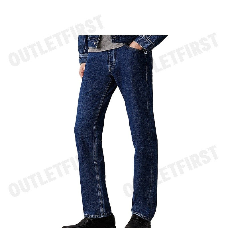 CALVIN KLEIN JEANS รุ่น  STANDARD STRAIGHT JEANS CODE: 40TM735-E5D กางเกงยีนส์ กางเกงผู้ชาย กางเกงยีนส์ผู้ชาย