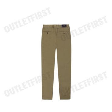 POLO RALPH LAUREN รุ่น  STRETCH SLIM FIT TWILL PANT CODE: 710791015001 กางเกงขายาว กางเกงผู้ชาย กางเกงขายาวผู้ชาย