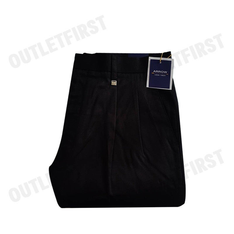 ARROW รุ่น MAN'S RAYON PANTS (BLACK) CODE: RY10890 AM4452 (MDCM990A5BRGY) กางเกงสแล็ค กางเกงขายาว กางเกงทำงาน