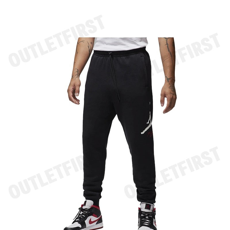NIKE รุ่น JORDAN ESSENTIALS MEN'S FLEECE BASELINE TROUSERS CODE: FD7345 010 กางเกงลำลองขายาว กางเกงขายาวผู้ชาย กางเกง