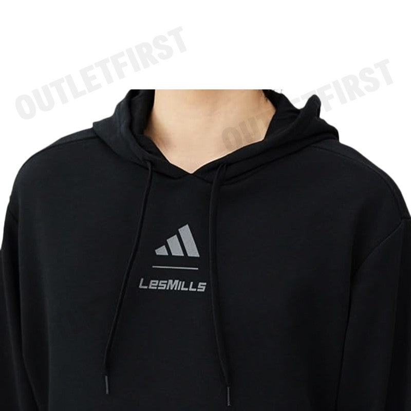 ADIDAS รุ่น LES MILLS PRINT HOODIE CODE: IX7981 เสื้อสเวตเตอร์แขนยาว เสื้อฮู้ด เสื้อแขนยาว