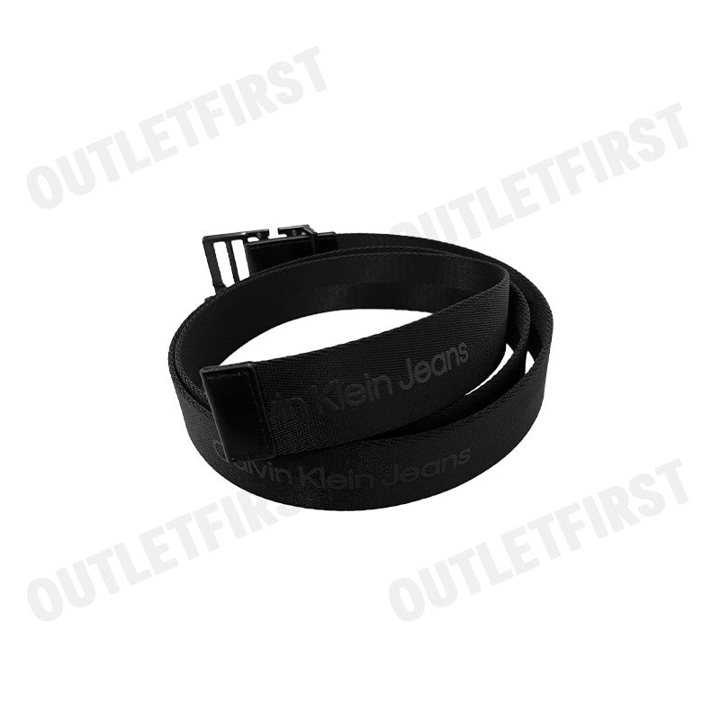 CALVIN KLEIN JEANS รุ่น MAN'S LOGO BELT CODE: ZM02688 BDS เข็มขัด เข็มขัดผู้ชาย เข็มขัดแฟชั่น