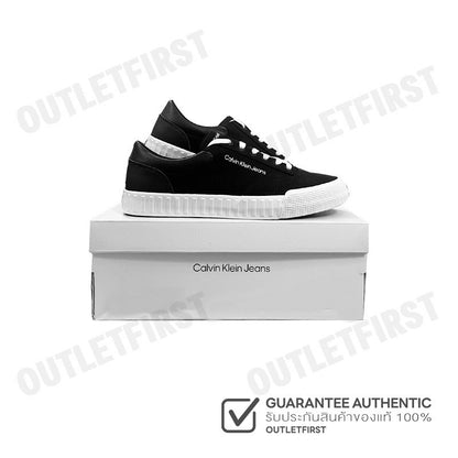 CALVIN KLEIN JEANS รุ่น MEN'S SKATER VULC LOW IN LACE CODE: YM00903 0GM รองเท้าผ้าใบ รองเท้าผ้าใบผู้ชาย รองเท้า