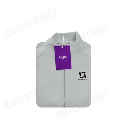 TEAM WANG รุ่น TWD X CHUNG ASIA ZIP-UP CASUAL JACKET CODE: TW SK24A004 GY เสื้อสเวตเตอร์ เสื้อสเวตเตอร์แขนยาว