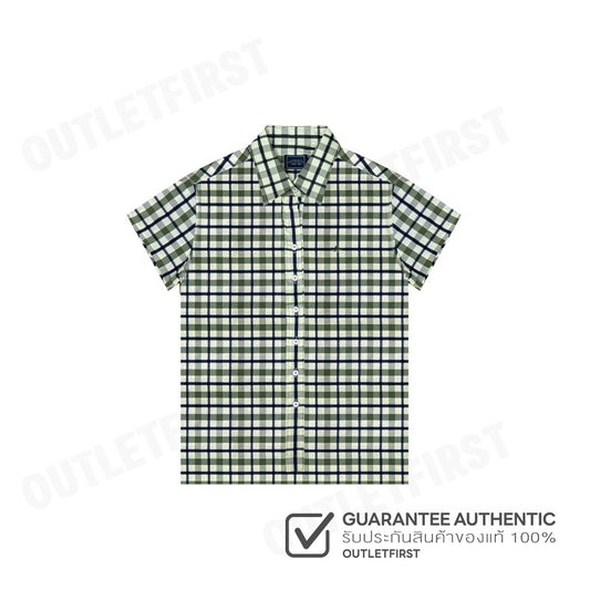 ARROW รุ่น ARROW NATURAL SHIRT CODE: WACC218S3CSLR เสื้อเชิ้ตแขนสั้น เสื้อเชิ้ตลายสก็อต เสื้อเชิ้ตผู้ชาย