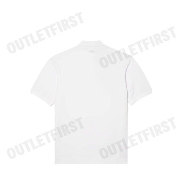LACOSTE รุ่น MEN'S CONTRAST PLACKET AND CROCODILE BADGE POLO CODE: PH1465 10 001 เสื้อโปโล เสื้อโปโลแขนสั้น