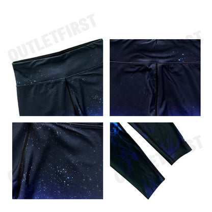 DKNY รุ่น COLD GEAR HIGH WAIST 7/8 TIGHT CODE: DPXP3148 EJU กางเกงออกกำลังกาย กางเกงเลคกิ้ง กางเกงขายาวผู้หญิง