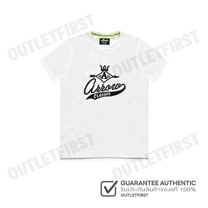 ARROW รุ่น CLASSICS COTTON T-SHIRT CODE: MTCM907W2CSWH เสื้อยืดคอกลม เสื้อยืดผู้ชาย เสื้อยืดแขนสั้น