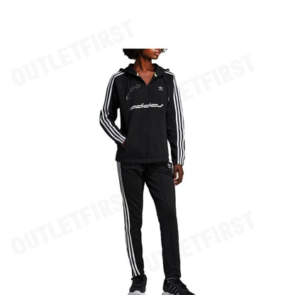 ADIDAS รุ่น LOOSE CUTLINE HOODIE CODE: IT9677 เสื้อสเวตเตอร์แขนยาว เสื้อสเวตเตอร์มีฮู้ด เสื้อสเวตเตอร์ผู้หญิง