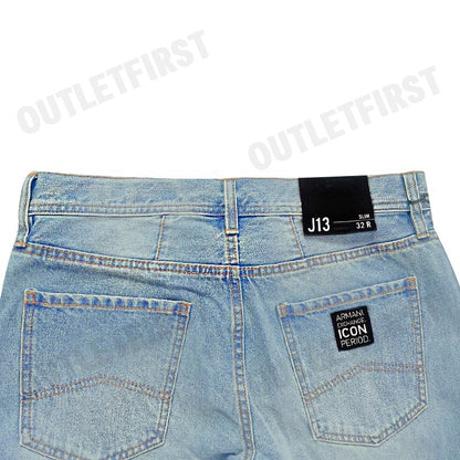 ARMANI EXCHANGE รุ่น J13 SLIM FIT JEANS IN INDIGO DENIM CODE: 8NZJ13 Z1PDZ 1500 กางเกงยีนส์ กางเกงผู้ชาย