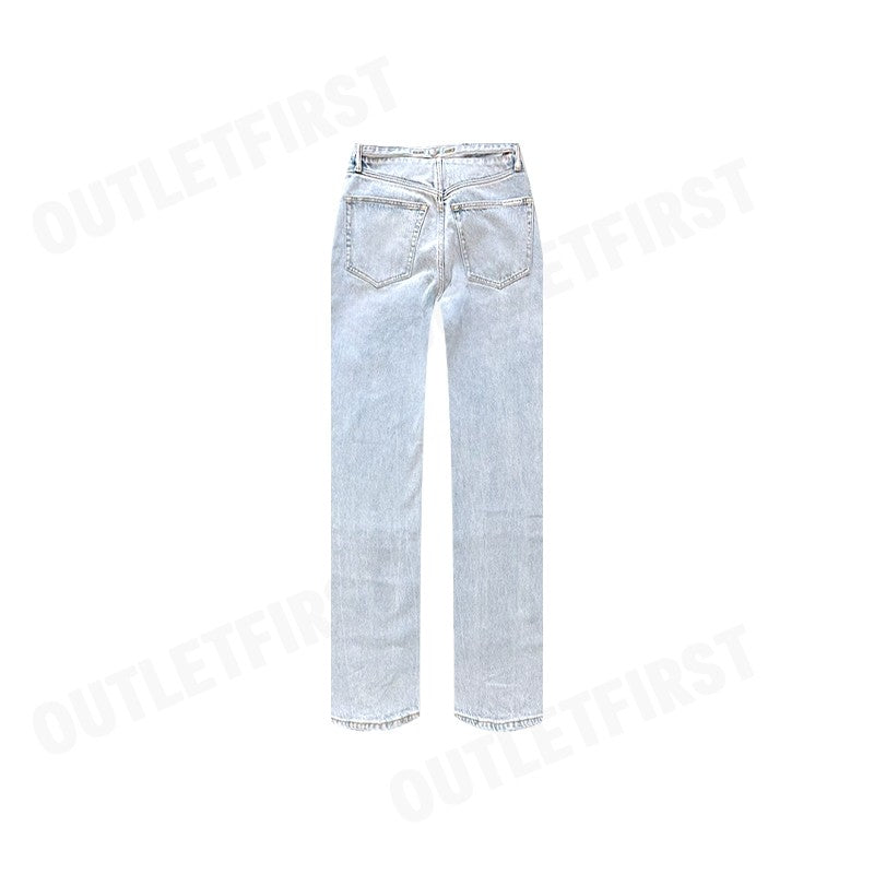 ALEXANDER WANG รุ่น BALLOON JEAN WITH SKINNY BUTTON BACK WAISTBAND CODE: 4DC1244249 กางเกงยีนส์ขายาว กางเกงยีนส์ผู้หญิง