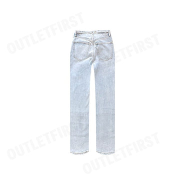 ALEXANDER WANG รุ่น BALLOON JEAN WITH SKINNY BUTTON BACK WAISTBAND CODE: 4DC1244249 กางเกงยีนส์ขายาว กางเกงยีนส์ผู้หญิง