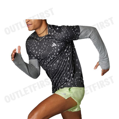 ADIDAS รุ่น RUN IT BL TEE CODE: IT3467 เสื้อยืดคอกลม เสื้อยืดแขนสั้นผู้ชาย เสื้อยืดกีฬา