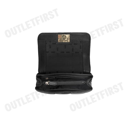 DKNY รุ่น BEAU MEDIUM TOP HANDLE CROSSBODY CODE: R34EBB18 BGD กระเป๋าสะพายข้าง กระเป๋าถือ กระเป๋า
