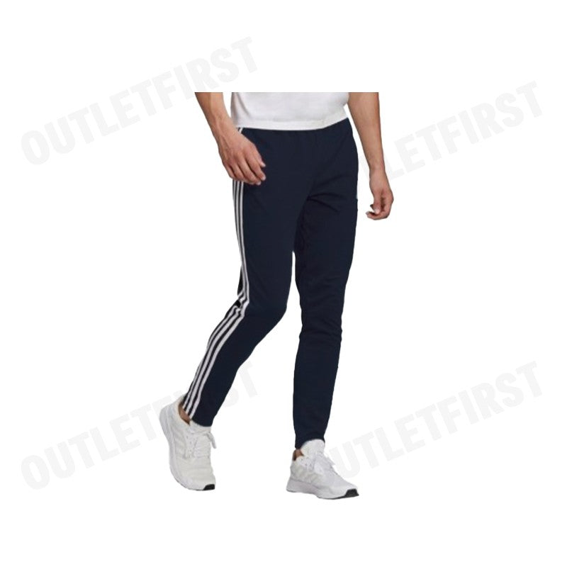 ADIDAS รุ่น ESSENTIALS SINGLE JERSEY TAPERED OPEN HEM 3-STRIPES PANTS CODE: GK8997 กางเกงลำลองขายาว กางเกงขายาวผู้ชาย