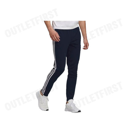 ADIDAS รุ่น ESSENTIALS SINGLE JERSEY TAPERED OPEN HEM 3-STRIPES PANTS CODE: GK8997 กางเกงลำลองขายาว กางเกงขายาวผู้ชาย