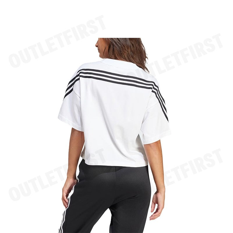 ADIDAS รุ่น FUTURE ICONS 3-STRIPES TEE CODE: IV5270 เสื้อยืดคอกลม เสื้อยืดแขนสั้น เสื้อยืดผู้หญิง
