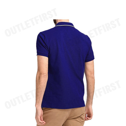 POLO RALPH LAUREN รุ่น  CUSTOM SLIM FIT TRIPLE-PONY POLO SHIRT CODE:710900614003 เสื้อคอปก เสื้อโปโล เสื้อผู้ชาย