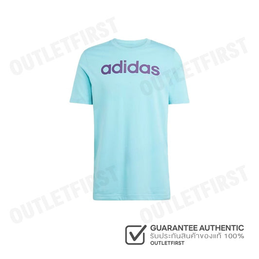 ADIDAS รุ่น ESSENTIALS SINGLE JERSEY LINEAR EMBROIDERED LOGO TEE CODE: IJ8659 เสื้อยืดคอกลม เสื้อผู้ชาย เสื้อกีฬา
