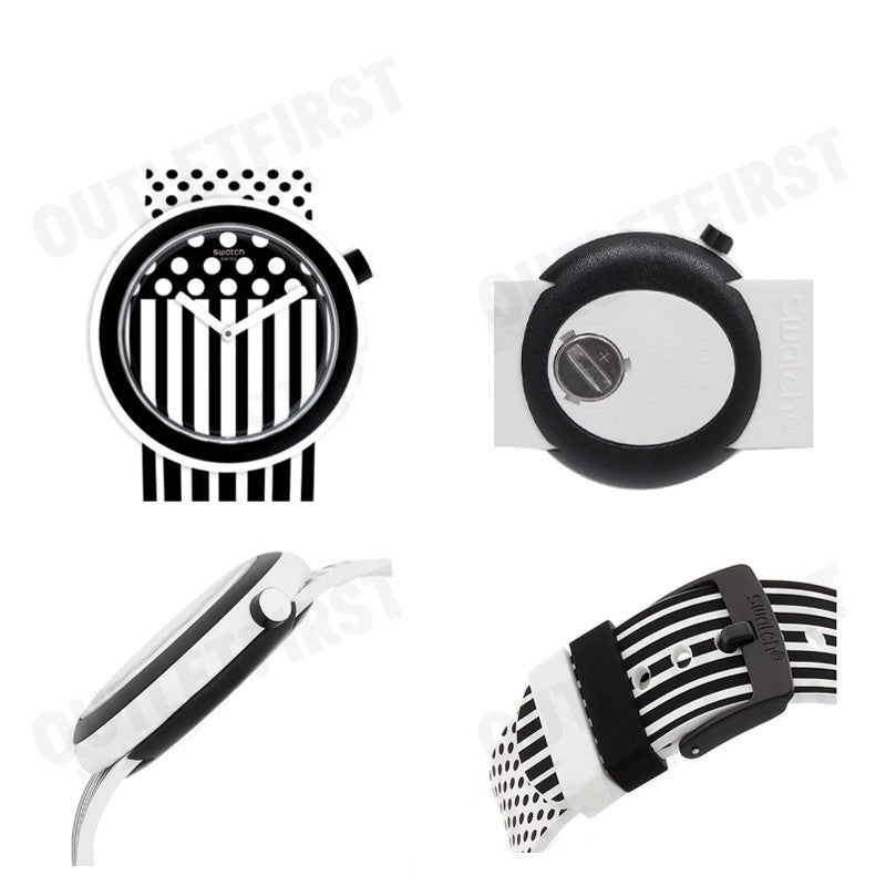 SWATCH รุ่น  POPDANCING CODE: PNW101 นาฬิกาข้อมือ นาฬิกาผู้ชาย นาฬิกาแฟชั่น