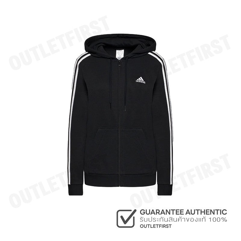 ADIDAS รุ่น ESSENTIALS FRENCH TERRY 3-STRIPES CODE : GL0792 เสื้อแขนยาวมีฮู้ด เสื้อกันหนาว เสื้อแขนยาว