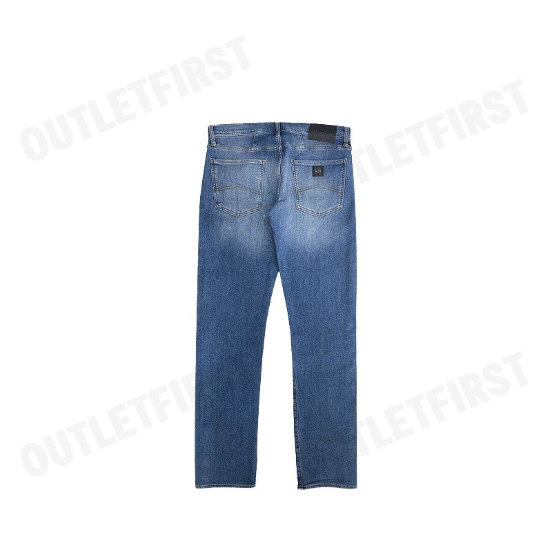 ARMANI EXCHANGE รุ่น SLIM FIT J13 JEANS MEN'S DENIM TROUSERS CODE:6RZJ13 Z1TTZ กางเกงยีนส์ผู้ชาย กางเกงขายาว กางเกงยีนส์