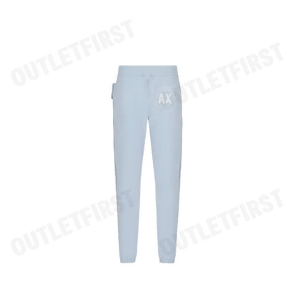 ARMANI EXCHANGE รุ่น  FRENCH TERRY COTTON JOGGER SWEATPANTS CODE: 6RZPKF ZJ1ZZ 15DA กางเกงลำลองขายาว กางเกงขาจั๊ม