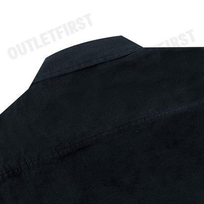 GUY LAROCHE รุ่น  NAVY SHORT SLEEVE SHIRT CODE: DAC6202W2NV เสื้อเชิ้ตแขนยาวชาย เสื้อผู้ชาย เสื้อแขนยาวคอปก