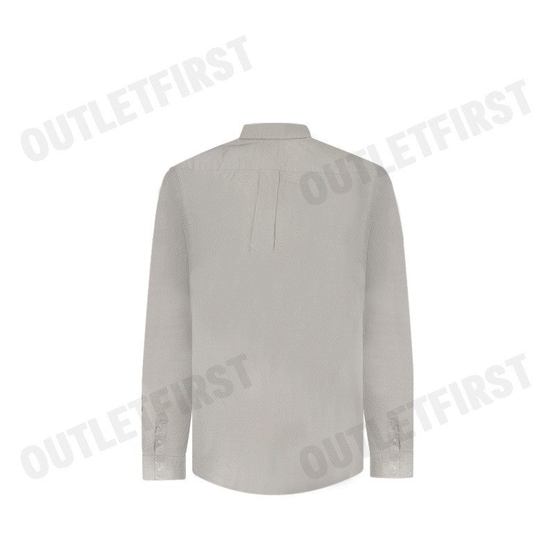 POLO RALPH LAUREN รุ่น  CLASSIC FIT GARMENT-DYED OXFORD SHIRT CODE: 710852165009 เสื้อเชิ้ต เสื้อผู้ชาย เสื้อเชิ้ตแขนยาว