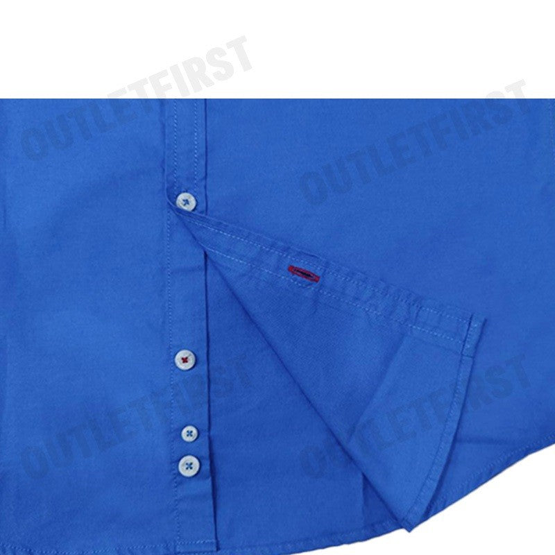 GUY LAROCHE รุ่น  MEN'S LONG SLEEVE SHIRT WITH CHINESE COLLAR CODE: DAC6281S0BU เสื้อเชิ้ตแขนยาว เสื้อผู้ชาย เสื้อเชิ๊ต