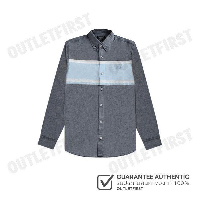 ARROW รุ่น COTTON LONG SLEEVES SHIRT CODE: MACM301W2CSNV เสื้อเชิ้ตแขนยาว เสื้อผู้ขาย เสื้อเชิ้ต