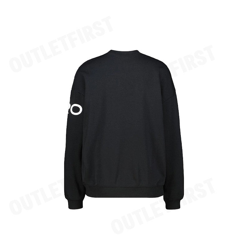 NIKE รุ่น DRI-FIT GET FIT WOMEN'S FRENCH TERRY GRAPHIC CREW-NECK SWEATSHIRT CODE: DX0075 010 เสื้อสเวตเตอร์แขนยาว