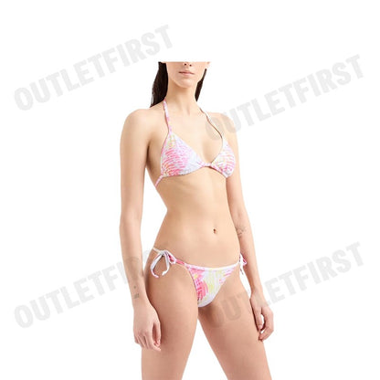 ARMANI EXCHANGE รุ่น TRIANGLE BRA BIKINI TOP CODE: 943073 4R601 09777 บิกินี่ ชุดว่ายน้ำ ชุดว่ายน้ำวันพีช