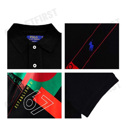 POLO RALPH LAUREN รุ่น CLASSIC FIT LOGO MESH POLO SHIRT CODE: 710927057001 เสื้อโปโล เสื้อโปโลผู้ชาย เสื้อโปโลแขนสั้น