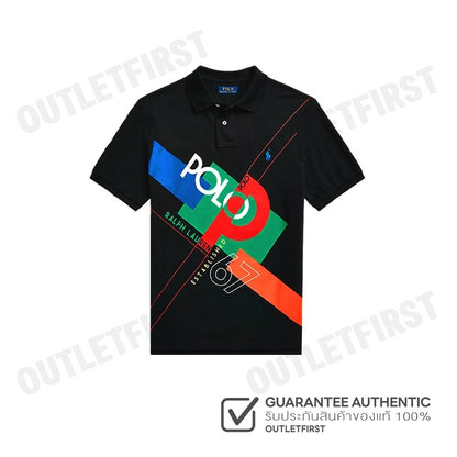 POLO RALPH LAUREN รุ่น CLASSIC FIT LOGO MESH POLO SHIRT CODE: 710927057001 เสื้อโปโล เสื้อโปโลผู้ชาย เสื้อโปโลแขนสั้น