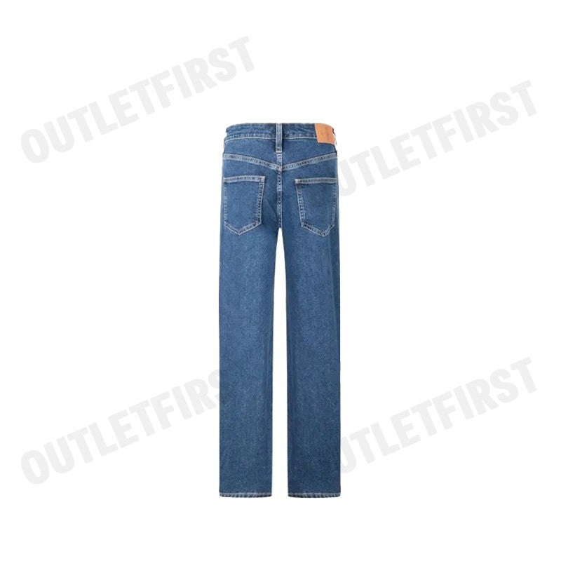 CALVIN KLEIN JEANS รุ่น WOMEN'S JEANS HIGH RISE WIDE LEG CODE: J221000 1A4 กางเกงยีนส์ กางเกงยีนส์ผู้หญิง กางเกงขายาว