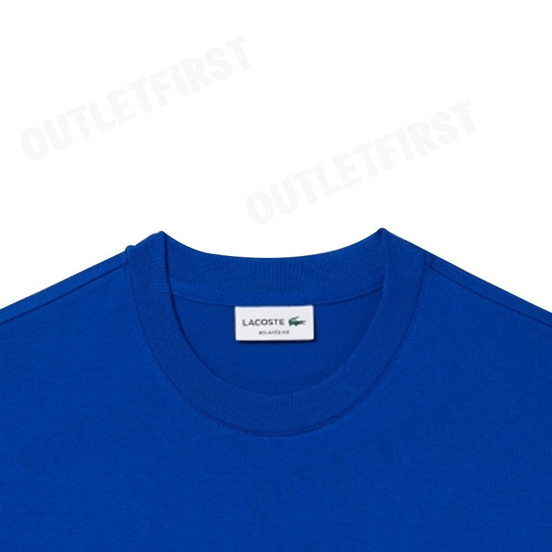 LACOSTE รุ่น COTTON CROCODILE PRINT T-SHIRT CODE: TH6388 10 JQ0 เสื้อยืดคอกลม เสื้อยืด เสื้อยืดคอกลมแขนสั้น