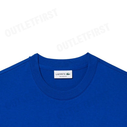 LACOSTE รุ่น COTTON CROCODILE PRINT T-SHIRT CODE: TH6388 10 JQ0 เสื้อยืดคอกลม เสื้อยืด เสื้อยืดคอกลมแขนสั้น