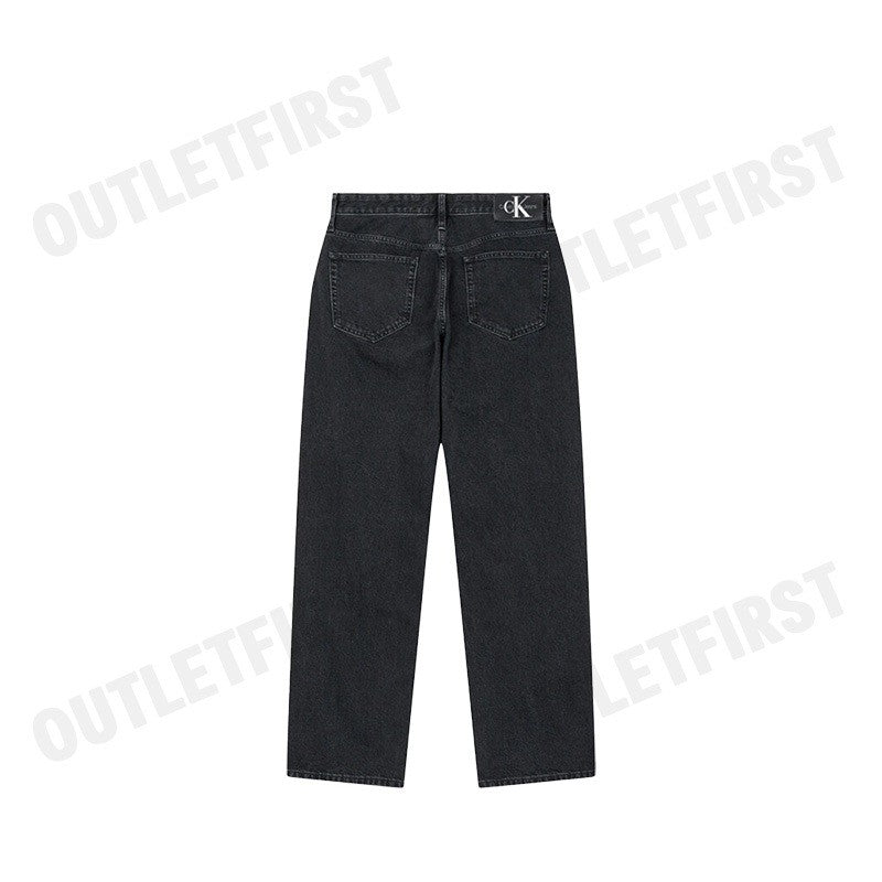 CALVIN KLEIN JEANS รุ่น MEN'S 90S STRAIGHT FIT JEANS DENIM CODE: J325047 1BY กางเกงยีนส์ขายาว กางเกงยีนส์ผู้ชาย