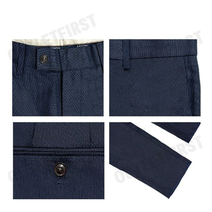 ARROW รุ่น SILK TROUSERS SMART FIT NAVY CODE: MDCM993W2BSNV กางเกงขายาว กางเกงทำงาน กางเกงยาวผู้ชาย